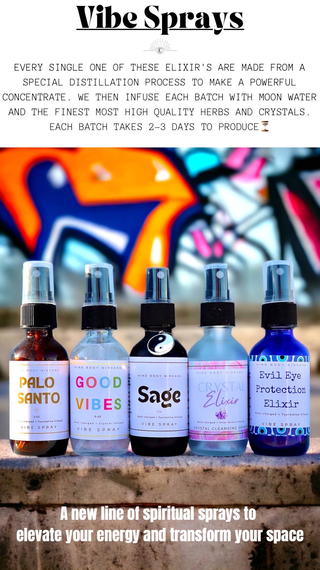 White Sage Vibe Cleansing Spray