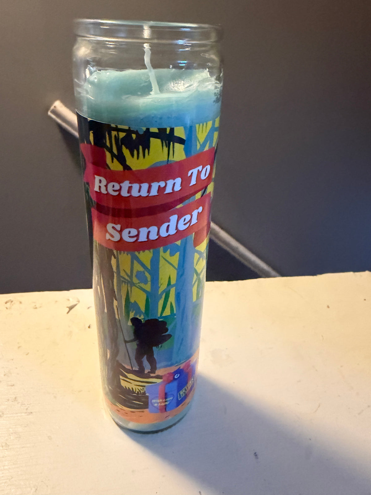 Return To Sender Candle