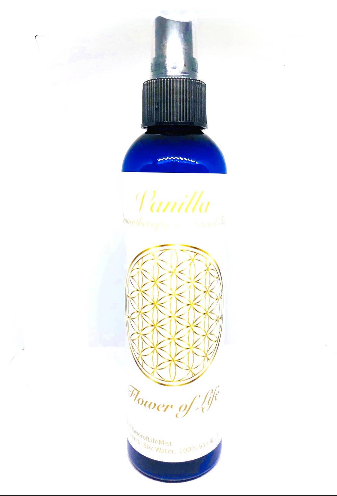 All 8 Bottles of the Flower of Life Line, 1 Bottle of Each