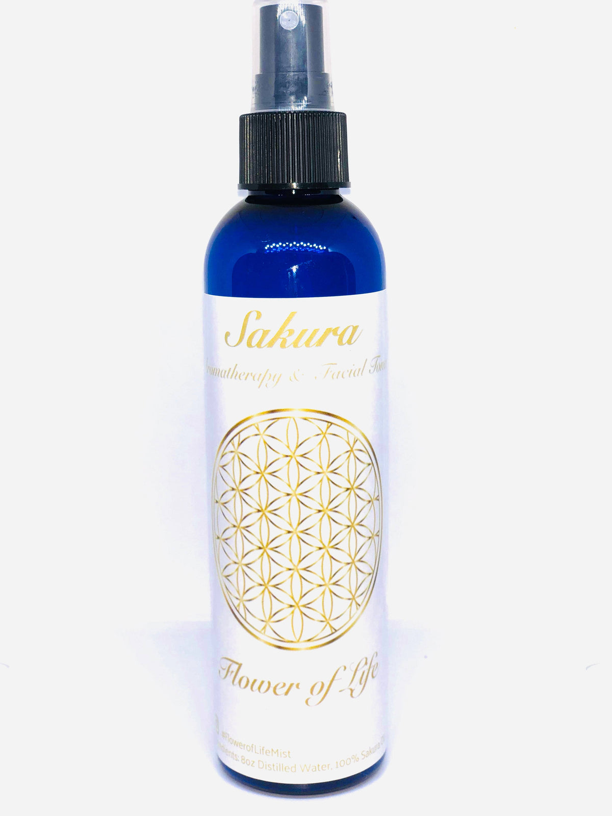 All 8 Bottles of the Flower of Life Line, 1 Bottle of Each