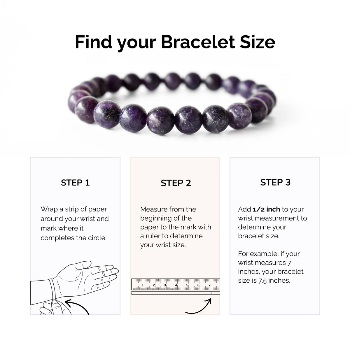 Healing Bracelets | Triple Protection | Gemstone Beads