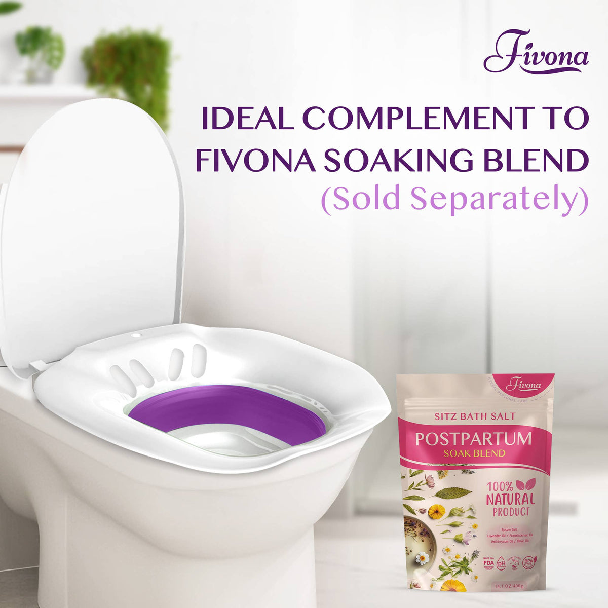 Yoni Steam Sitz Bath Seat for Postpartum and Hemorrhoids
