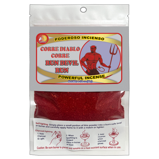 Run Devil Run (Corre Diablo Corre) Incense 1.75oz 49g