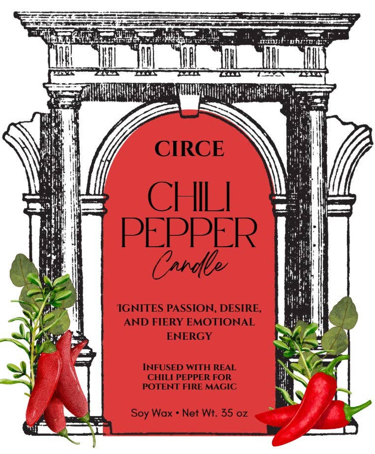 Passion & Desire Candle — Chili Pepper Citrus Basil Ritual