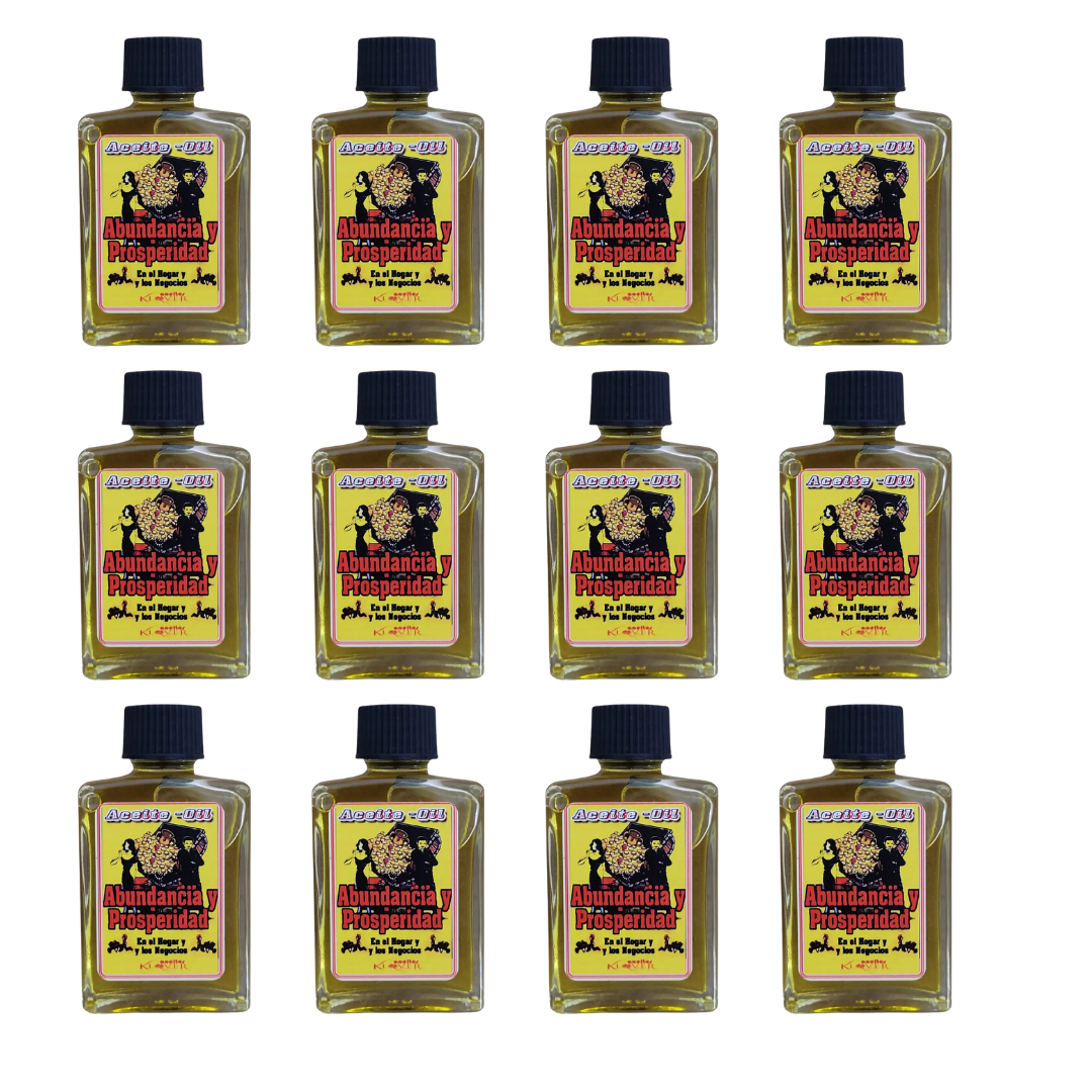 Abundance and Prosperity Spell Oil - 1 fl oz. Bottle