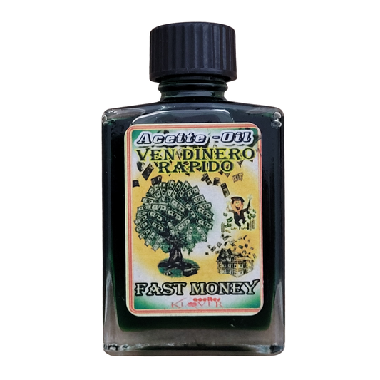 Fast money Spell Oil - 1 fl oz. Bottle