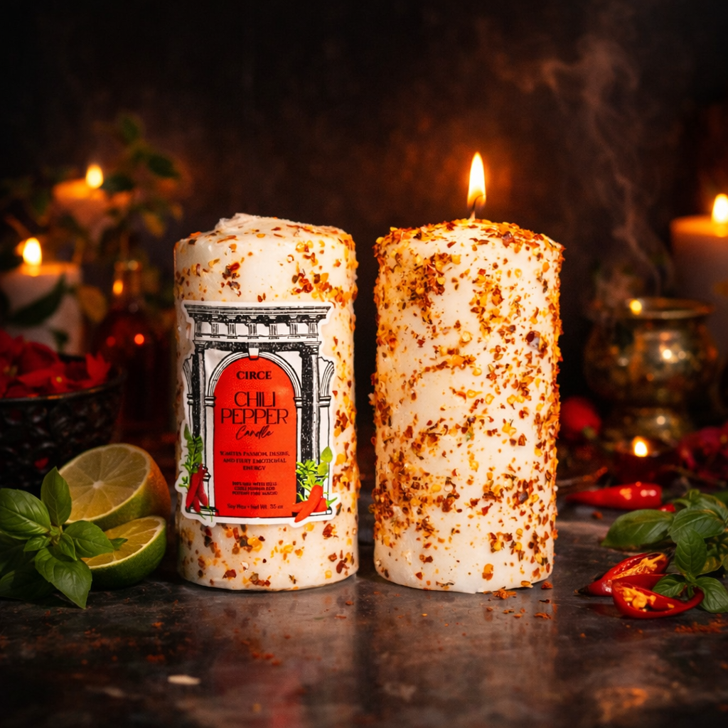 Passion & Desire Candle — Chili Pepper Citrus Basil Ritual