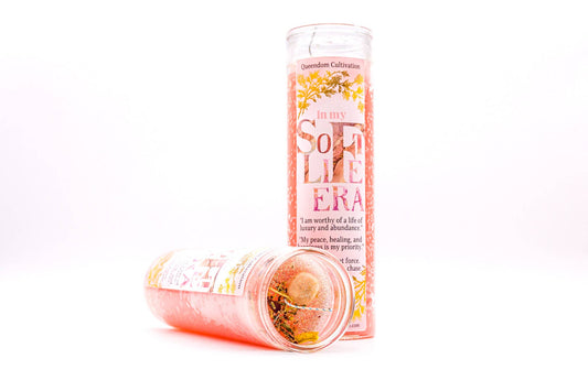 Soft Life Era Crystal Intention Candle