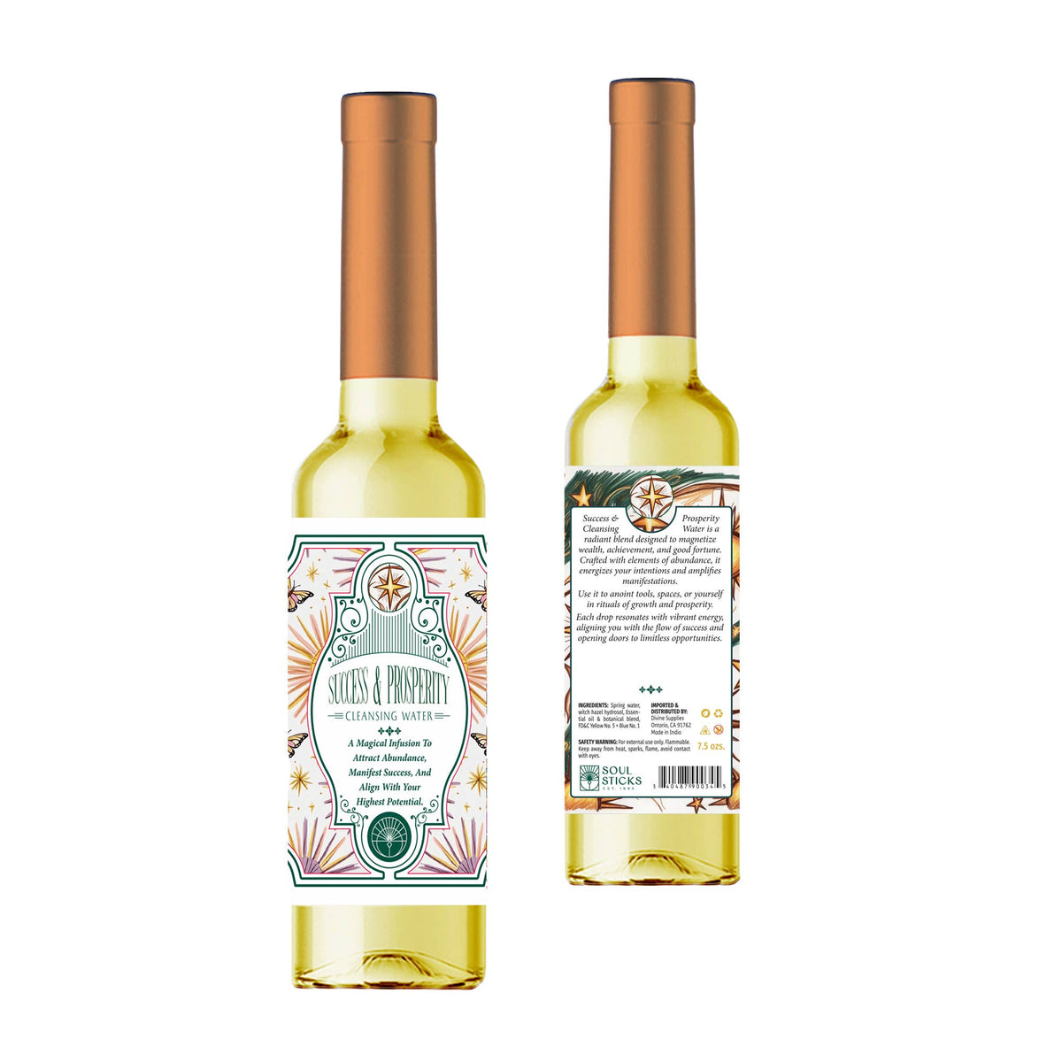 Spiritual Cleansing Water - Success & Prosperity (7.5 oz.)
