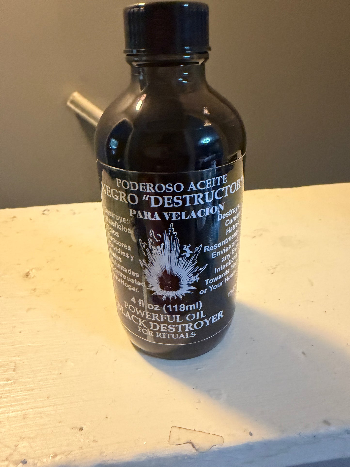 Powerful Black Destroyer Oil – 4 oz