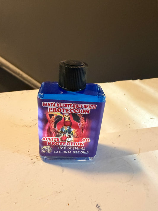 Santa Muerte Protection Oil – Holy Death Protección – ½ oz