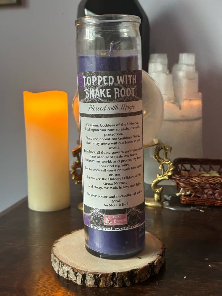 Against Evil 7-Day Candle - Scented and Blessed