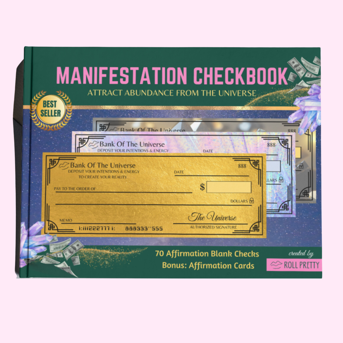 Manifestation Checkbook - Law of Attraction & Abundance
