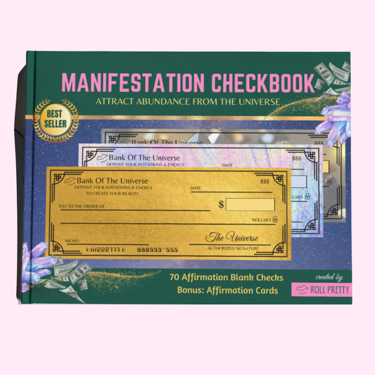 Manifestation Checkbook - Law of Attraction & Abundance