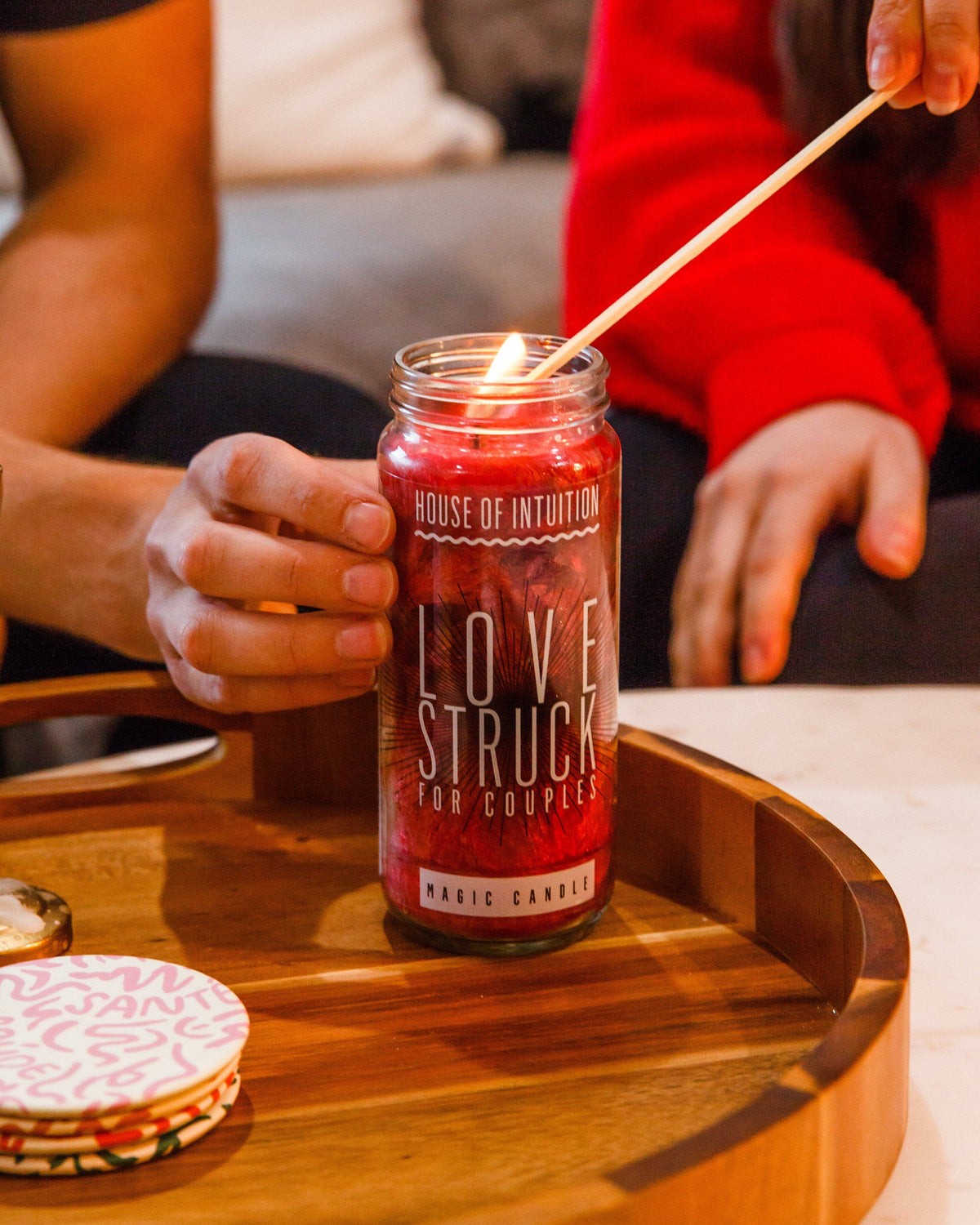 Love Struck: Couples Magic Candle