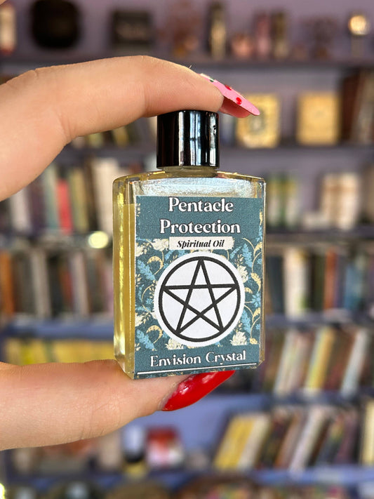 Pentacle Protection Spiritual Intention Oil - Scented 