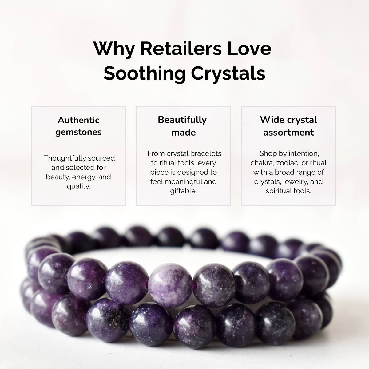 Healing Bracelets | Triple Protection | Gemstone Beads