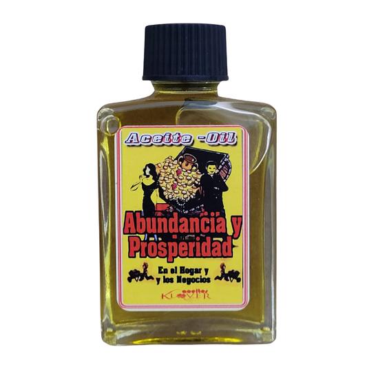 Abundance and Prosperity Spell Oil - 1 fl oz. Bottle