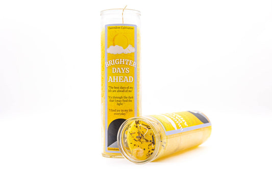 Brighter Days Ahead Crystal Intention Candle