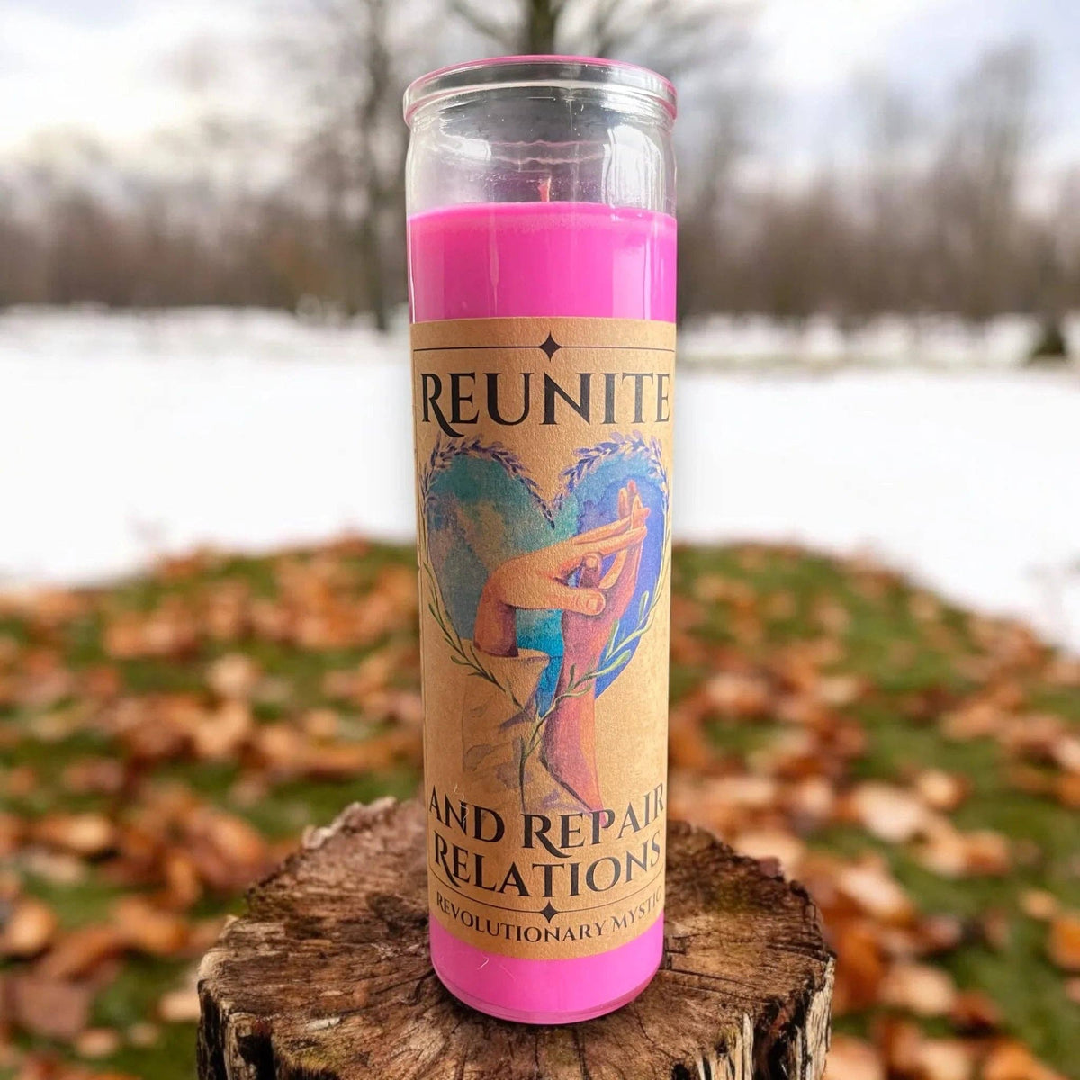 Reunite and Repair Relationships Spell Candle - Soy Wax Ritual Candle for Relationship Repair And Reconciliation