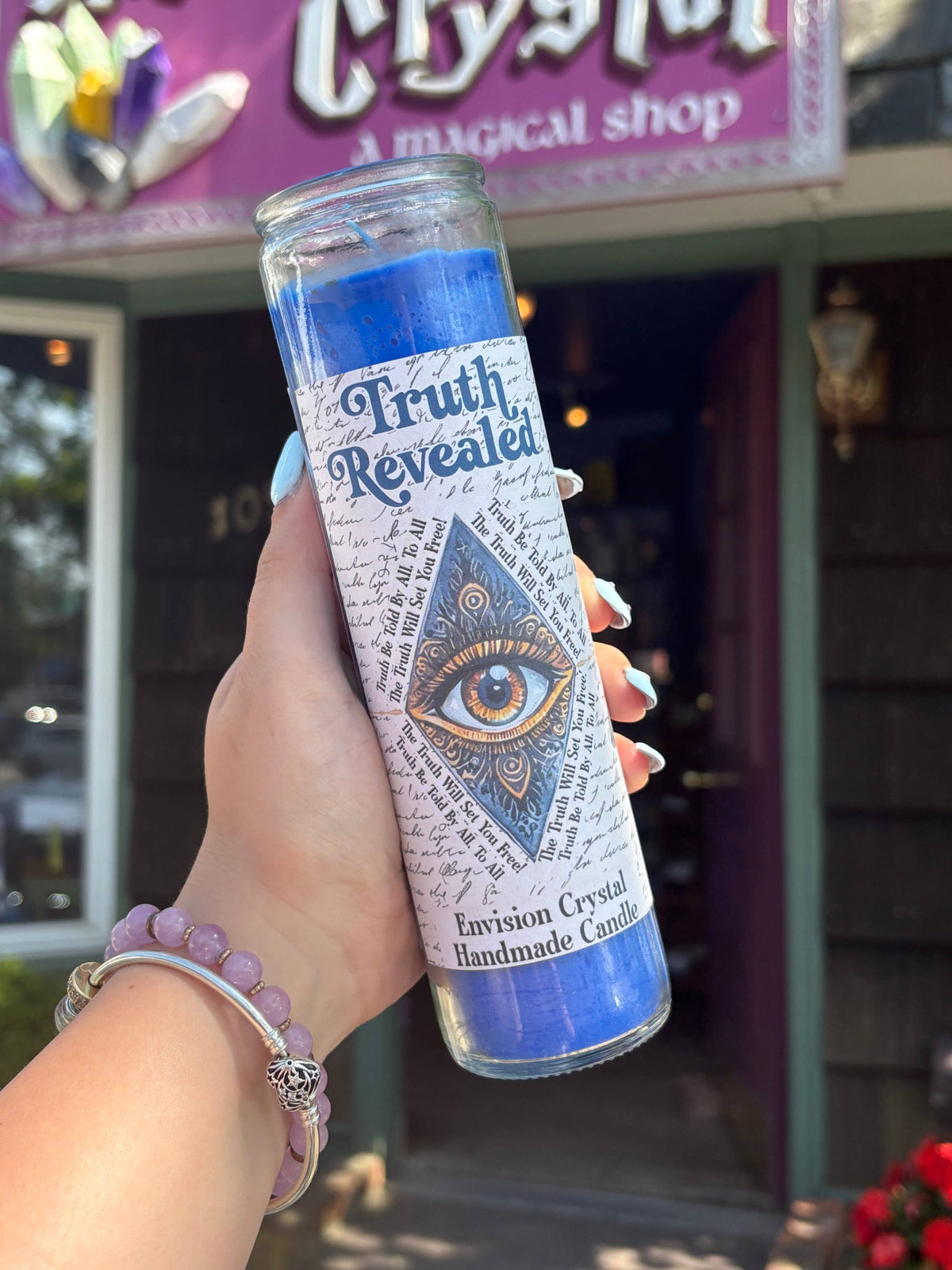 Truth Revealed 7 Day Candle - Scented and Blessed
