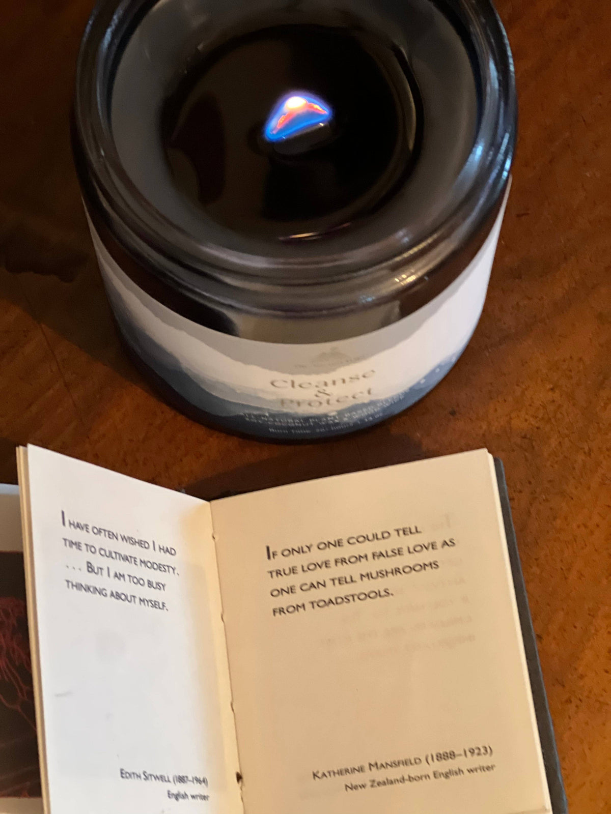 Cleanse and Protect Intention Candle