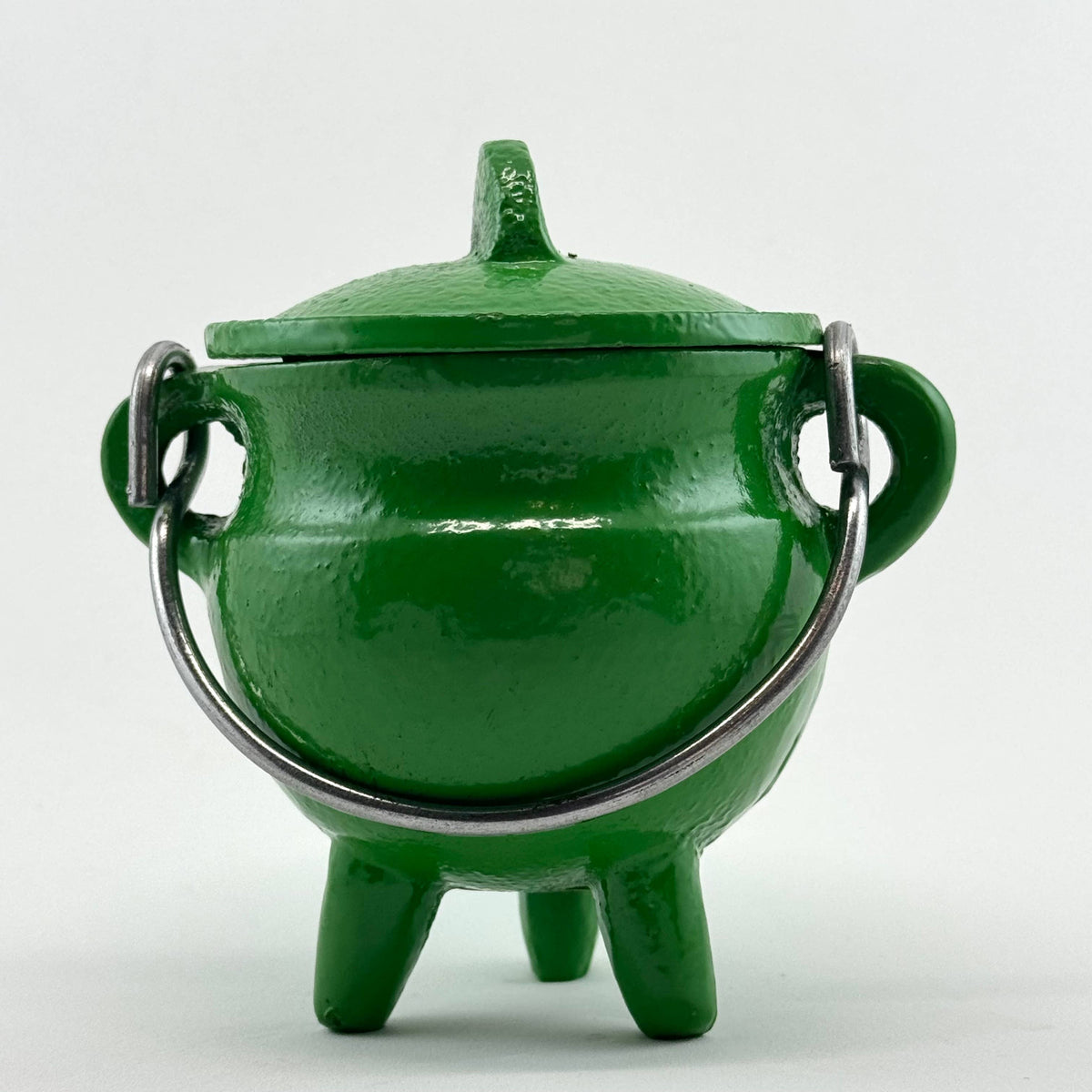 Colorful Cast Iron Cauldron w/ Lid | Kids' Potion Cauldron