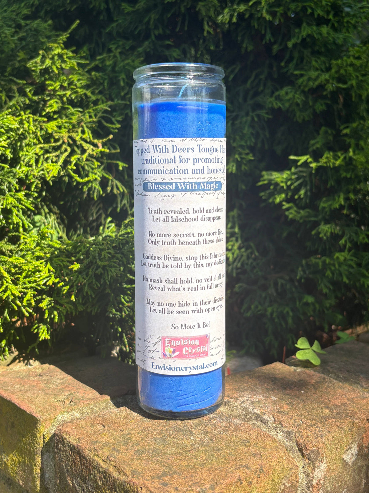 Truth Revealed 7 Day Candle - Scented and Blessed