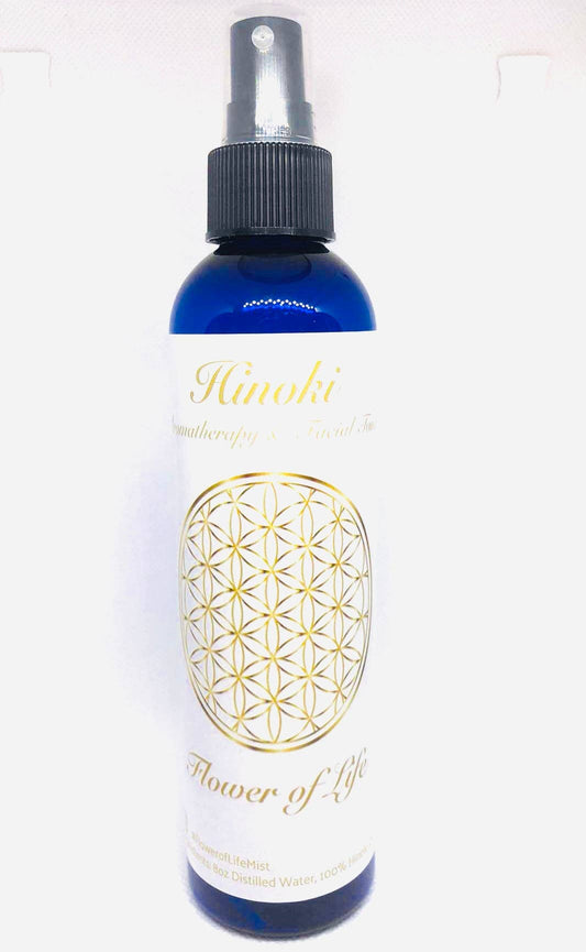All 8 Bottles of the Flower of Life Line, 1 Bottle of Each